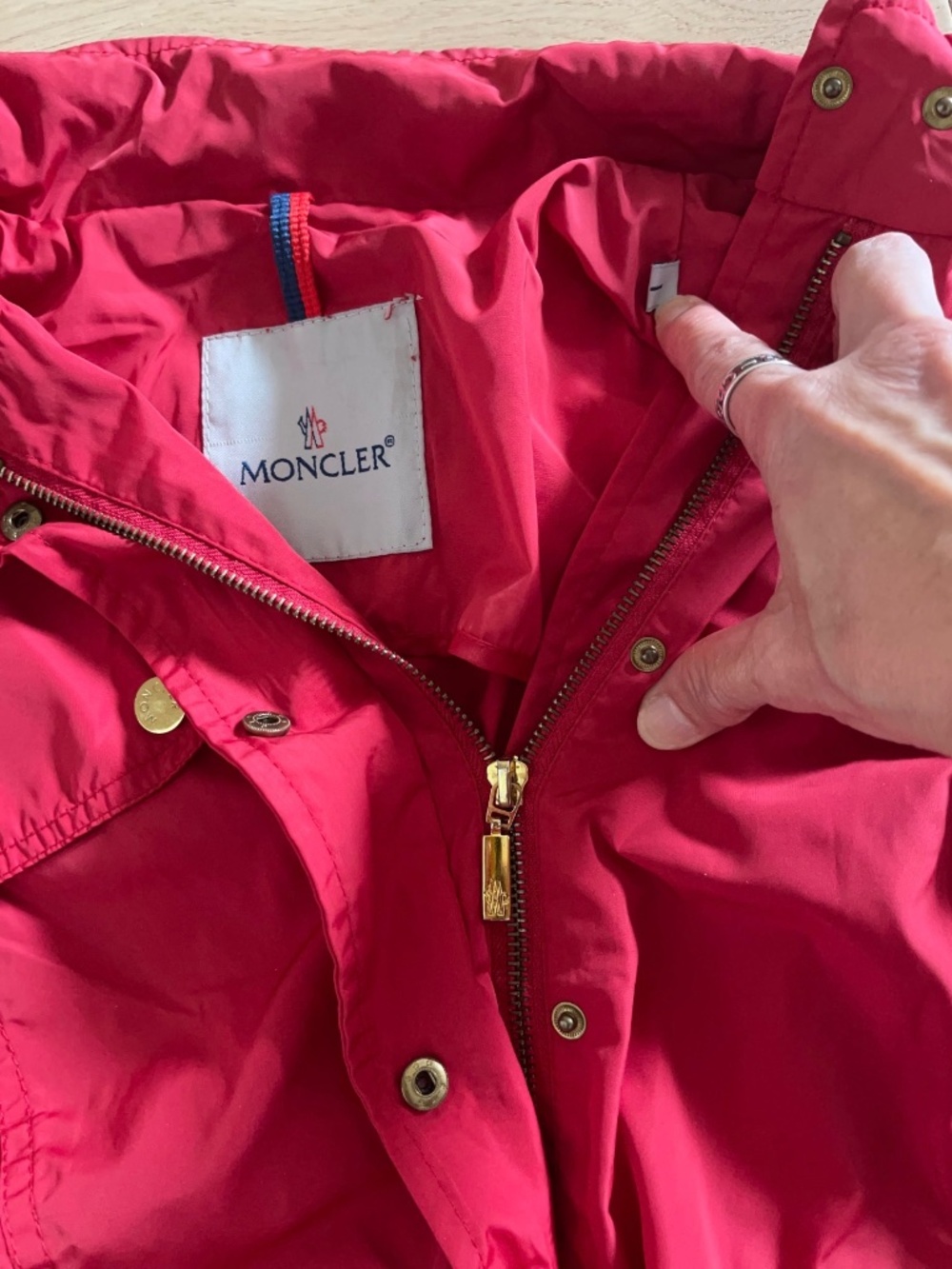 Fall jacket, red, Malco Utility Jacket, XS / Small; $150